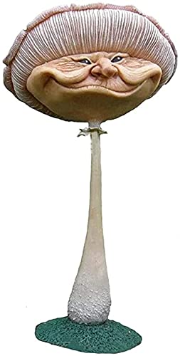 Image for Miniature Happy Mushrooms Resin Garden Statue