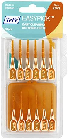 EasyPick Interdental Brushes Orange XS/S 2 x 36 Pieces