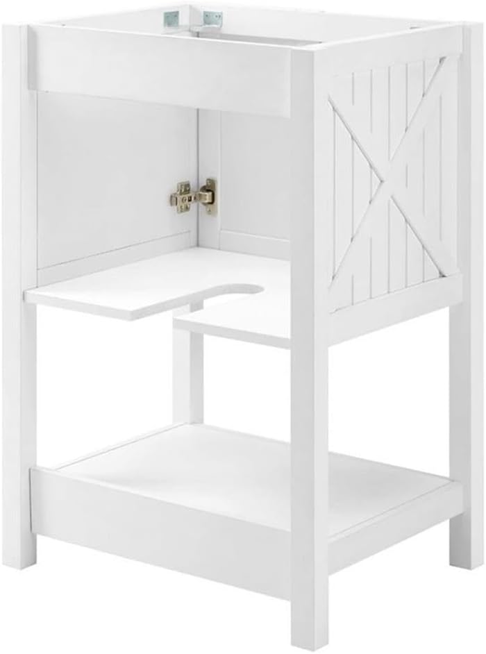 23 in. STEAM Bathroom Vanity Cabinet - White