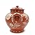 Traditional Portuguese Hand-painted Vintage Clay Terracotta Soup Tureen