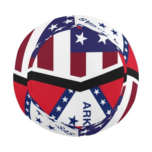 American and Arkansas State FlagChildren's Bucket Hat for Boys and Girls, Breathable Summer Beach Hat52cm4
