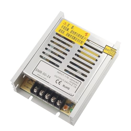 Alimentation à découpage S-50-24 50W sortie unique 24V 2.1A AC-DC 1 pièce