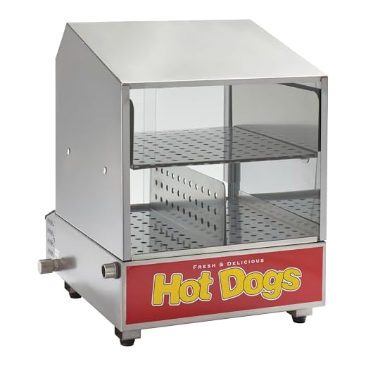 Benchmark 60048 Party Occasion The Dogpound Hotdog Steamer
