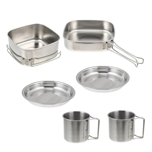 Set casseroles camping voyage léger et popote compacte pour randonnée