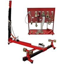 Auto Body Frame Machine 98KN Car Frame Straightener Rack for Collision Repair with Pulling System 4400LBS Loading Capacity