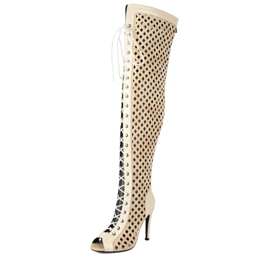 Roimaash Women Fashion Thigh High Boots