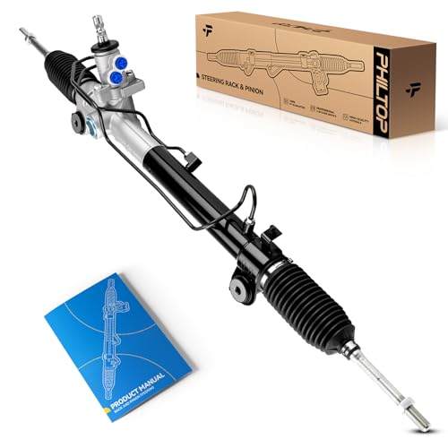 PHILTOP Power Steering Rack and Pinion Compatible with Lexus RX350 2007-2009, RX330 2004-2006, Toyota Highlander 2004-2005 All Models & 2006-2007 2.4L 3.3L, Hydraulic Rack and Pinion Replace 26-2617