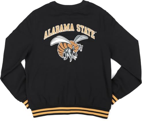 Big Boy Alabama State Hornets S6 Mens Cardigan [Black] - ID#71060-15-85-0-02