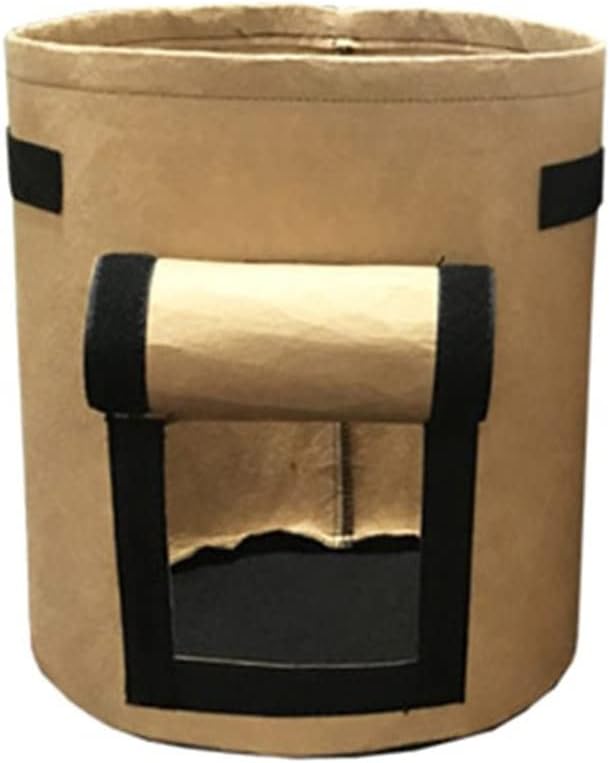 XZJJZ Planter Bags Pot Home Indoor Garden Breathable Potato Tomato Vegetable Moestuin Plant Growth Bag (Color : A)