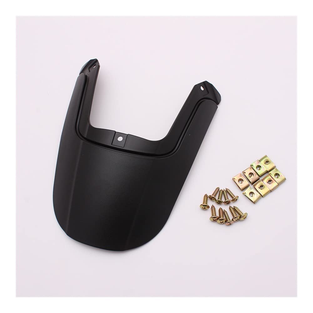 Parafango per moto, Parafango parafango moto nero A & BS anteriore in plastica modificato parafanghi più lunghi protezione parafango Compatible with Bene-lli Leoncino500 paraspruzzi fango