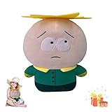 【Leicht zu reinigen】Das süße South Park Plüschtier ist der treueste Begleiter. Geben Sie den Kindern gleichzeitig die wärmste Gesellschaft. Wenn Sie versehentlich das Plüschtierkissen beflecken, verwenden Sie bitte eine kleine Menge Seifenwasser, um den Fleck zu entfernen, und trocknen Sie es dann auf natürliche Weise.