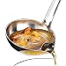 Multifunzione Cibo Colino Olio Zuppa Separato Cucchiaio Filtri In Acciaio Inox Mestoli per Cucina Famiglia Bevande Zuppa Filtro Strumenti Da Cucina Accessori (Colore: B Argento)