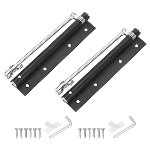 uxcell 2 195mm/7.68C` XvOhAN[U[ XeXX`[hAN[U[ ߉\ȕx p ZtN[U[ 20~40kg hA ubN