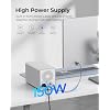 ORICO 4-Bay Hard Drive Enclosure USB 3.2 Gen 2 Aluminum DAS Enclosure USB-C Expansion, Max Up to 264TB, 3.5-Inch HDD, 150W Power Supply - 9948C3