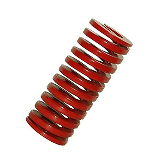 Buffer Compression Red Mould Die Springs, Outer Diameter 50mm, Inner Diameter 25mm, Length 50-300mm, Springs, Red Compression Mould Die Spring, Spiral Loaded (Size : 1pcs, Style : 250mm)
