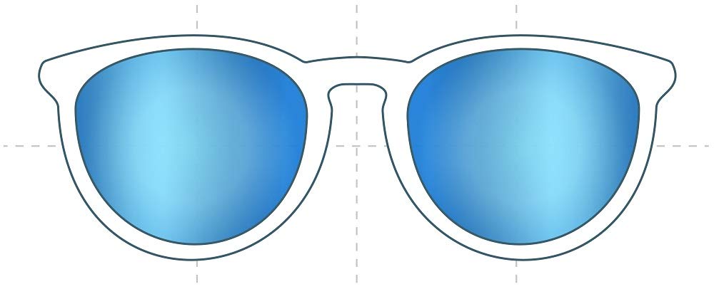 Sunglass Fix Replacement Sunglass Lenses Compatible for Christian Dior So Real 48mm (Non-Polarized SFx Edge Light-Blue Mirror Black Pair)