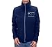 CAOMP Nurse Jacket - Custom Women's Fleece Lightweight Embroidered Full-Zip Medical Nursing Jacket - Navy