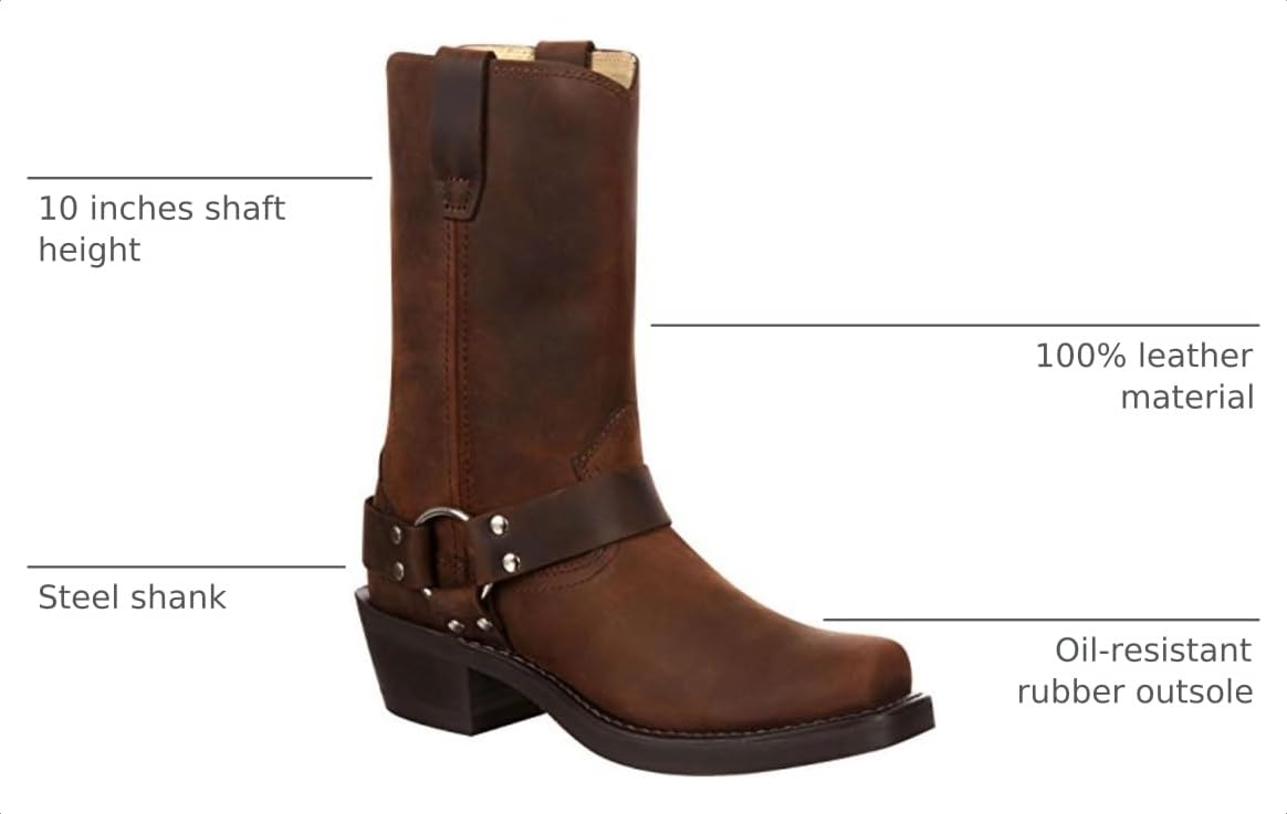 Durango Womens Harness Western Boot product thumbnail 4