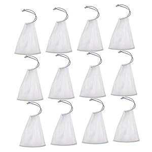 MAGICLULU 40pcs Soap Bag Soap Net Face Wash Travel Makeup Kit Soap Pouch Sand off Mitt Travel Makeup Bags Mesh Soap Bag Face Scruber Mesh Bags for Travel Face Scrubbers Miss Nylon Grid Work