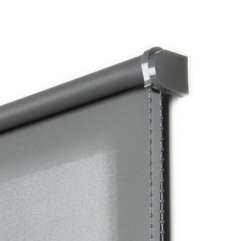 STOR PLANET | Tende Filtranti Transparenti, Tenda a rullo per Interni, Tende per Cucina, Soggiorno, Camera da letto. Per Finestra e Porta, Installazione Facile | Grigio Asfalto, 160x180cm
