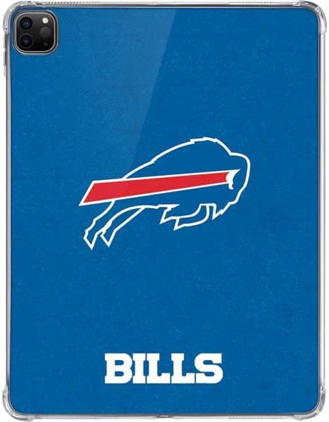 Skinit Clear Tablet Case Compatible with iPad Pro 11in (2024) - Officially Licensed NFL Buffalo Bills Camo Design