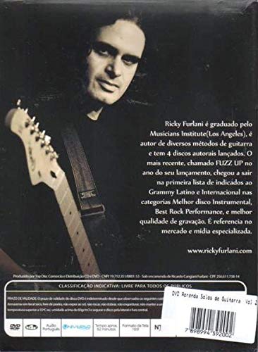 DVD Aprenda Solos de Guitarra Volume 2