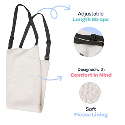 Labra Dog Veterinarian Approved Plush Soft Canine Sling Lift with Adjustable Straps - Ultra Soft Support Harness for Loss of Stability Caused by Joint Injuries and Arthritis, ACL Rehab - Small/Medium - Thumbnail 3