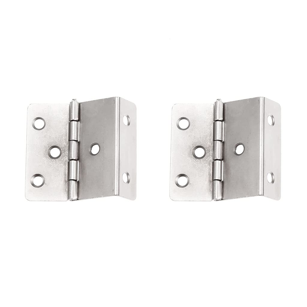 Nvsfzgiyg Bronze 2 Pcs 43 * 17Mm Zinc Alloy Cabinet Door Furniture Decoration Hinge Vintage Jewelry Wood Boxes Luggage Antique Silver Hinges(Bronze)