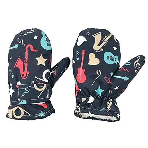 Gants d'eau imperméables chauds d'hiver pour enfants de ski UKKO