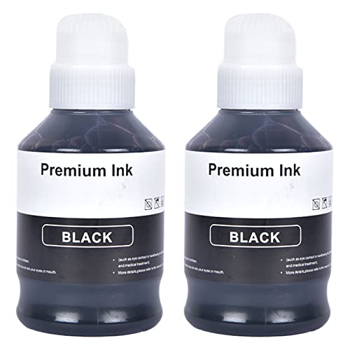 RC PRINT GI 71 Ink for Canon Pixma G1020, G2020, G2021, G2060, G3020, G3060 (Pack of 2 Black