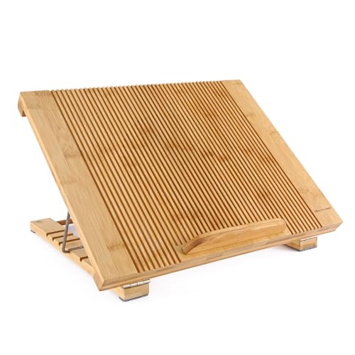 Laptop Stand Cooling Pad Nnewvante Cooler Pad Laptop Desk Laptop Table Bamboo 100% Cooling Fan Stand for Laptops
