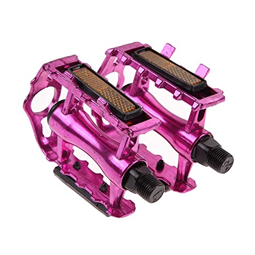 Pédales de vélo contre le glissement pignon fixe double face rose