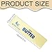Butter Bread Squishy Viral Slow Rising Squishy;Slow Rebound Cute Butter Squeeze Stress Balls;2026 New Squeeze Ball Realistic Bread Stick Soft Squeeze Balls,Party Favor Gift (Butter Stick 1PC)