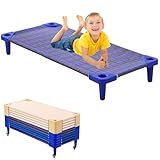 Stapelbare Vorschulbetten für Kinder, tragbares Kleinkind-Nickerchenbett, Kindertagesstättenmöbel, fertig zum Zusammenbauen, für Klassenzimmer