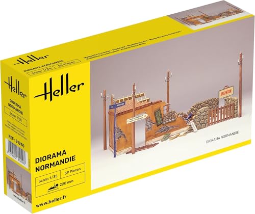 Heller 81250 Diorama Ruines Normandie kit de modélisme plastique 1/35