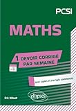  Maths. PCSI