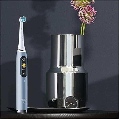 Oral-B iO9 Electric Toothbrush, Gifts For Women / Men, App Connected Handle, 1 Toothbrush Head, Charging Travel Case & Magnetic Pouch, 7 Modes, Teeth Whitening, 2 Pin Plug, Special Edition