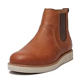 Timberland Men's Redwood Edge Essential Chelsea Boot, Brown, 7 Wide