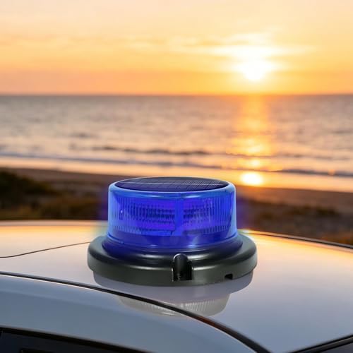 Baliza solar intermitente e impermeable para averías de coche 2