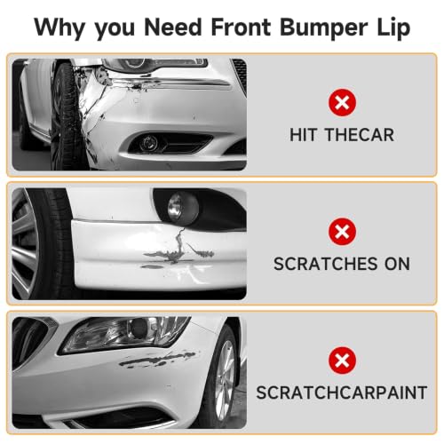 DIBON AUTO Front Bumper Lip for 2015-2023 Chrysler 300 C/S/Limited/Touring by DIBON AUTO - Used condition - Image 6
