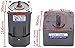 AC Electric Speed Variable Gear Motor, 120W 30K Single Phase High Torque Gear Motor 1:30K Reduction Ratio Electric Variable Maximum Output Speed 45 RPM Motor with Controller Governor