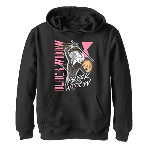 Sweat Marvel Black Widow pull à capuche noir : le cadeau parfait pour anniversaire garçon