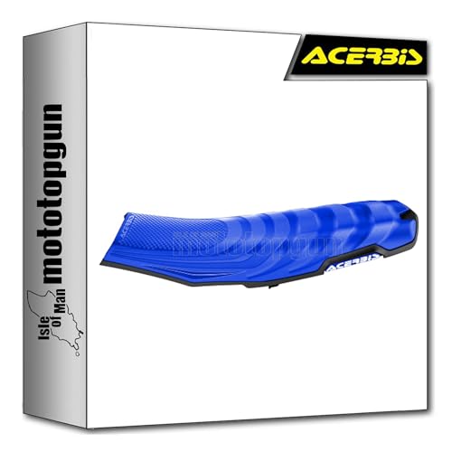 Selle Acerbis X-Air bleu contre la fatigue en course Yamaha YZF 450 2019