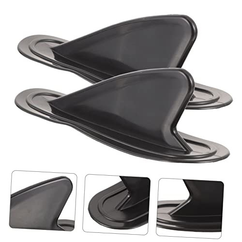BESPORTBLE PVC Paddleboard Fin Strong Flex Tail Fin Surfboard Accessory Water Separator for Surfboards