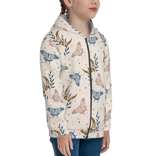 Star Rock Kid Hoodies Boys Zip Up Sweatshirts Girls Pullover with Pocket4