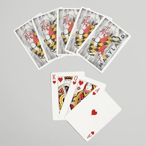 Lantern Press Annapolis Maryland, Naipes Poker 52 miniatura 7