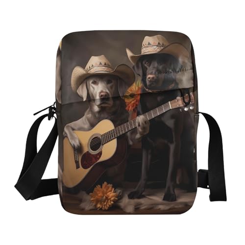 messenger bag for women Crossbody Bags For Women Womens Casual Purses Adjustable Strap for Shopping Shopping- Dog Picture Black