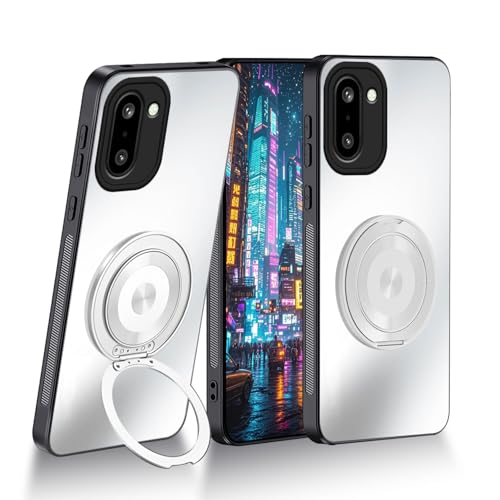 Coque OnePlus 15R antichoc pour regarder vos vidéos avec le support blanc mat