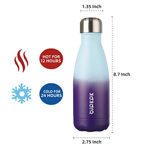 Image of BJPKPK Water Bottles Insulated 12oz Stainless Steel Water Bottle,Ocean Dream
