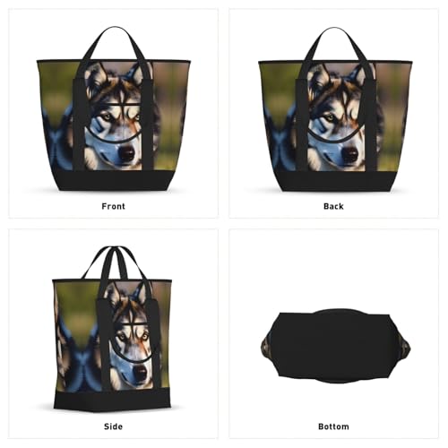 Sac isotherme de grande capacité pour préserver la fraîcheur des courses - 2